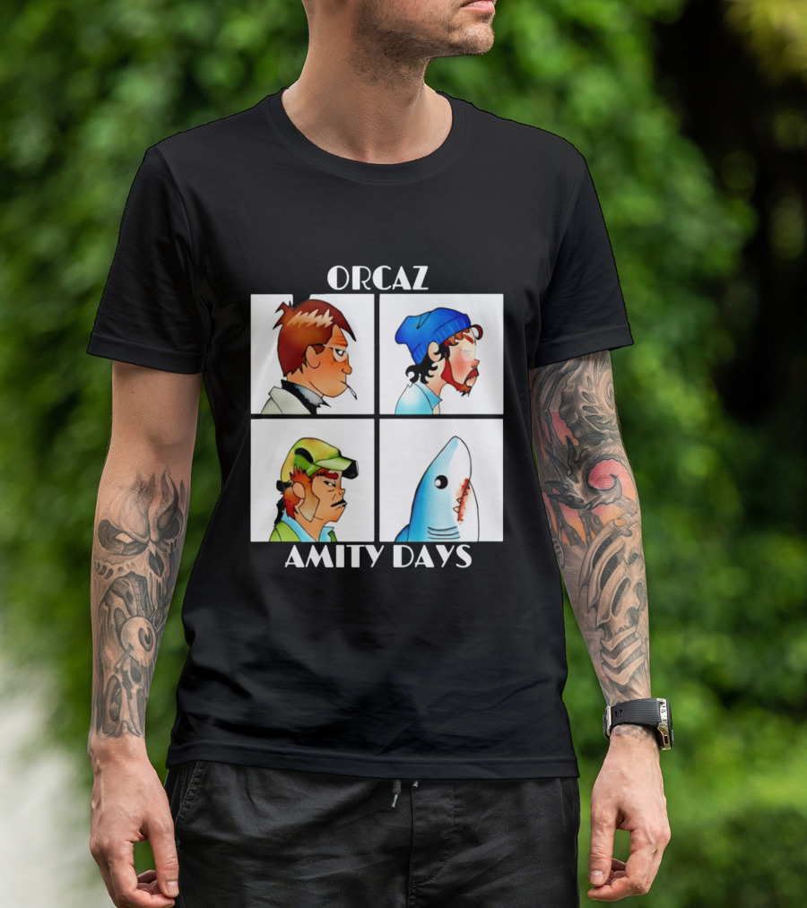 Orcaz Amity Days Demon Days Jaws T-Shirt