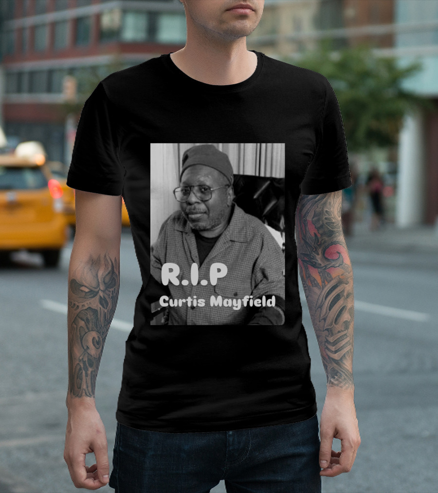 RIP Curtis Mayfield Memory July 13 1990 T-Shirt