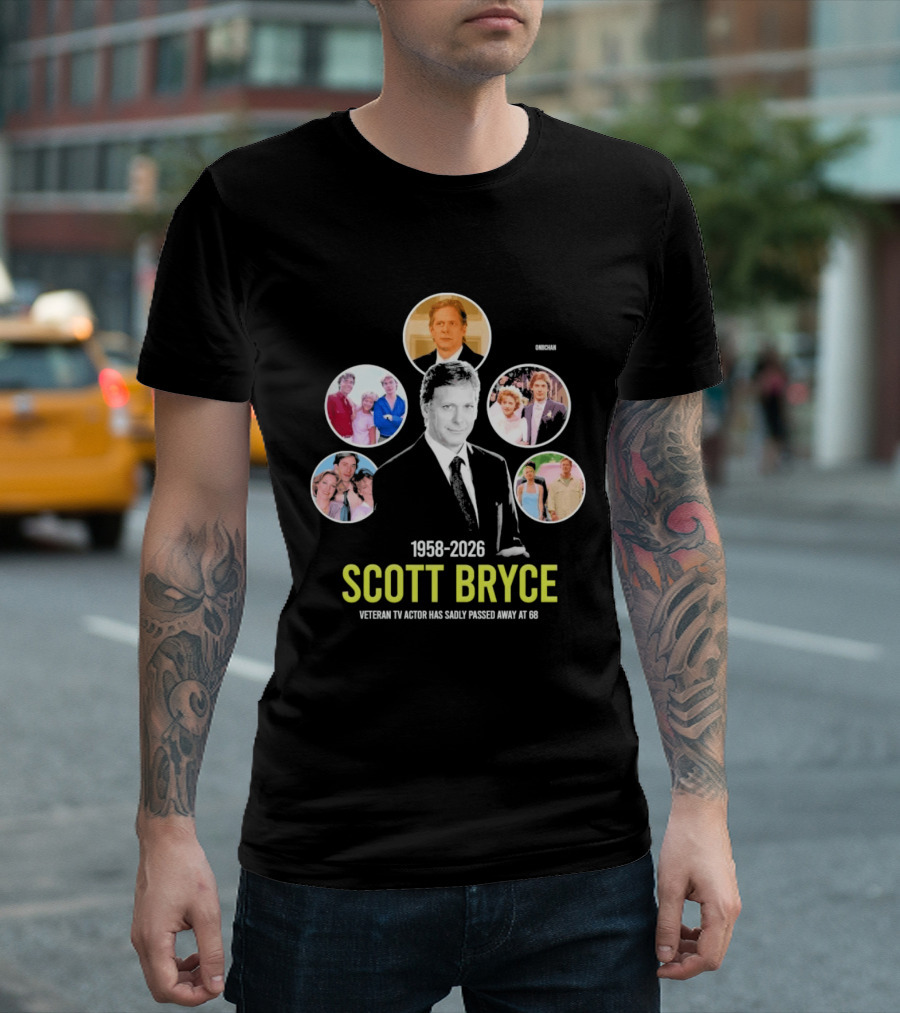 Scott Bryce 1958 2026 Veteran TV Actor Remembered T-Shirt