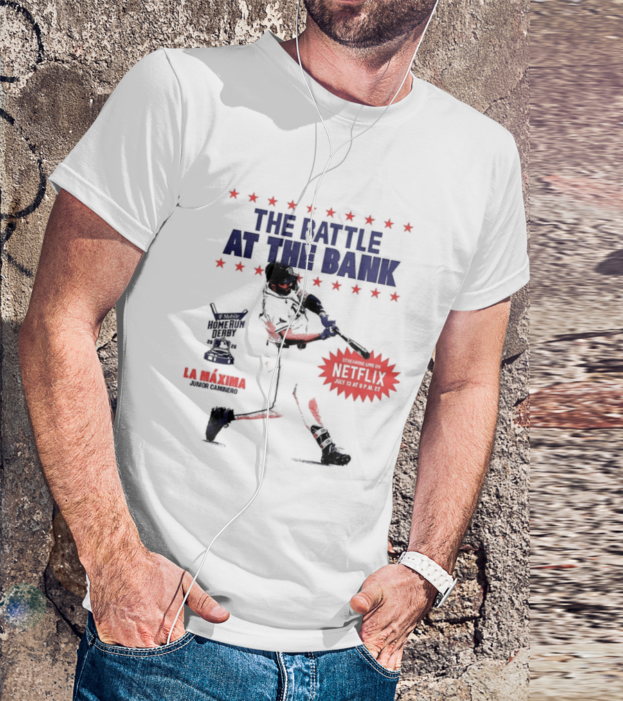 Junior Caminero LA Maxima The Battle At The Bank Netflix Home Run Derby 2026 T-Shirt
