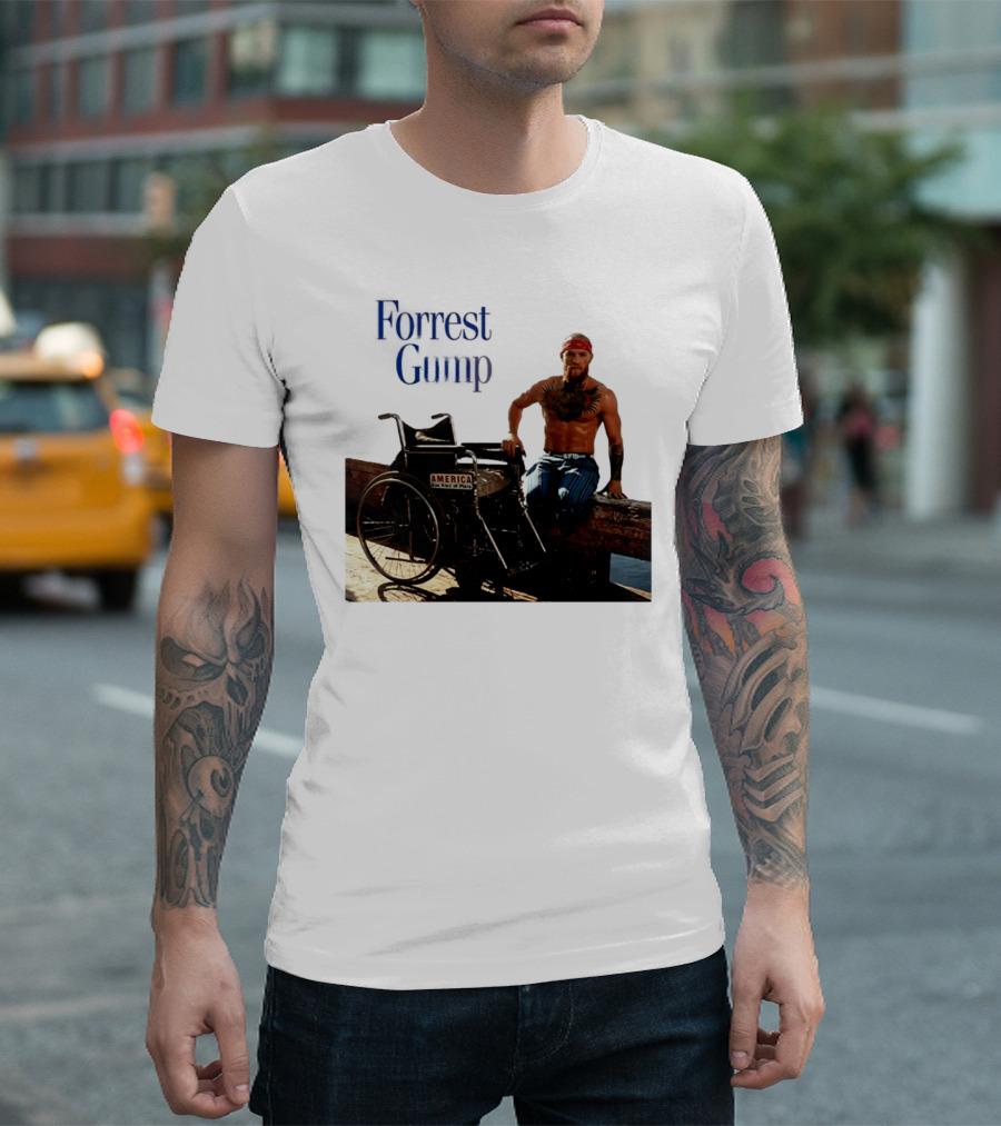 Forrest Gump Conor McGregor America One Kind Of Place T-Shirt