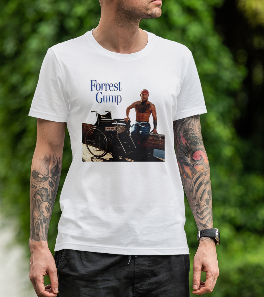 Forrest Gump Conor McGregor America One Kind Of Place T-Shirt