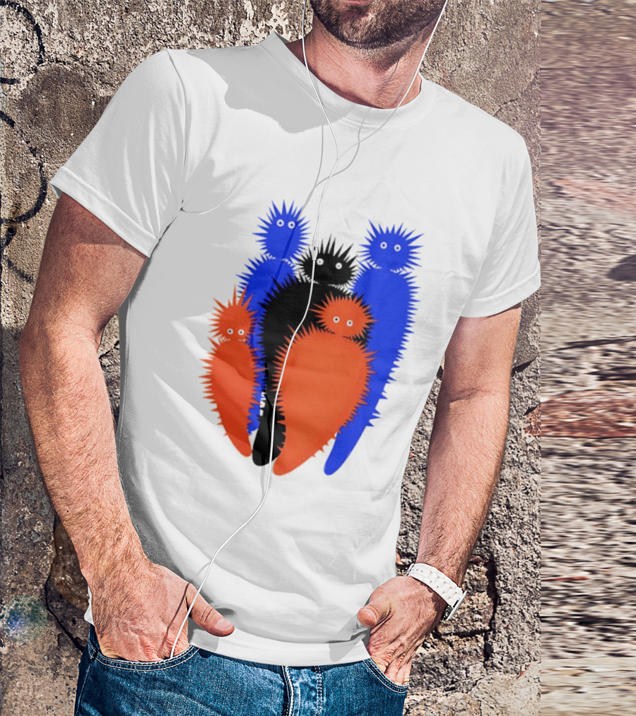 Hollerbaum And Schmidt Julius Klinger 1909 Spiky Colorful Creatures T-Shirt