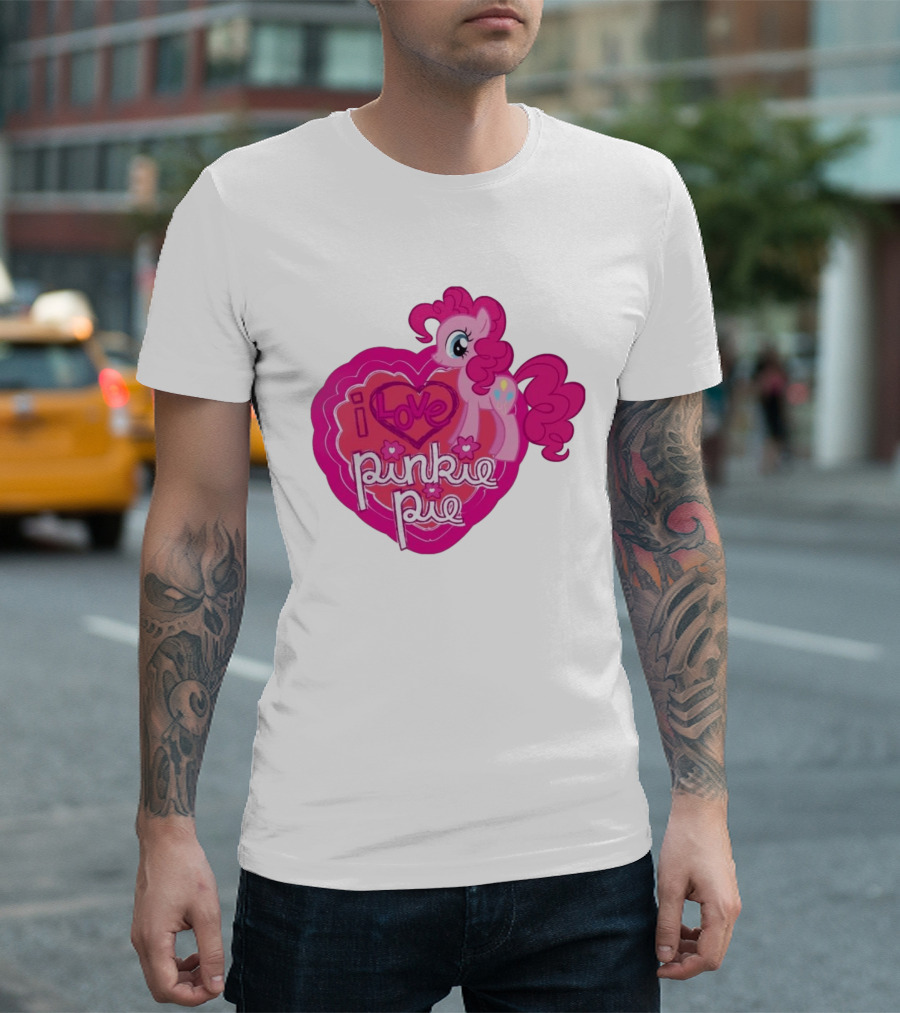 I Love Pinkie Pie My Little Pony Friendship Magic Fan Favorite T-Shirt