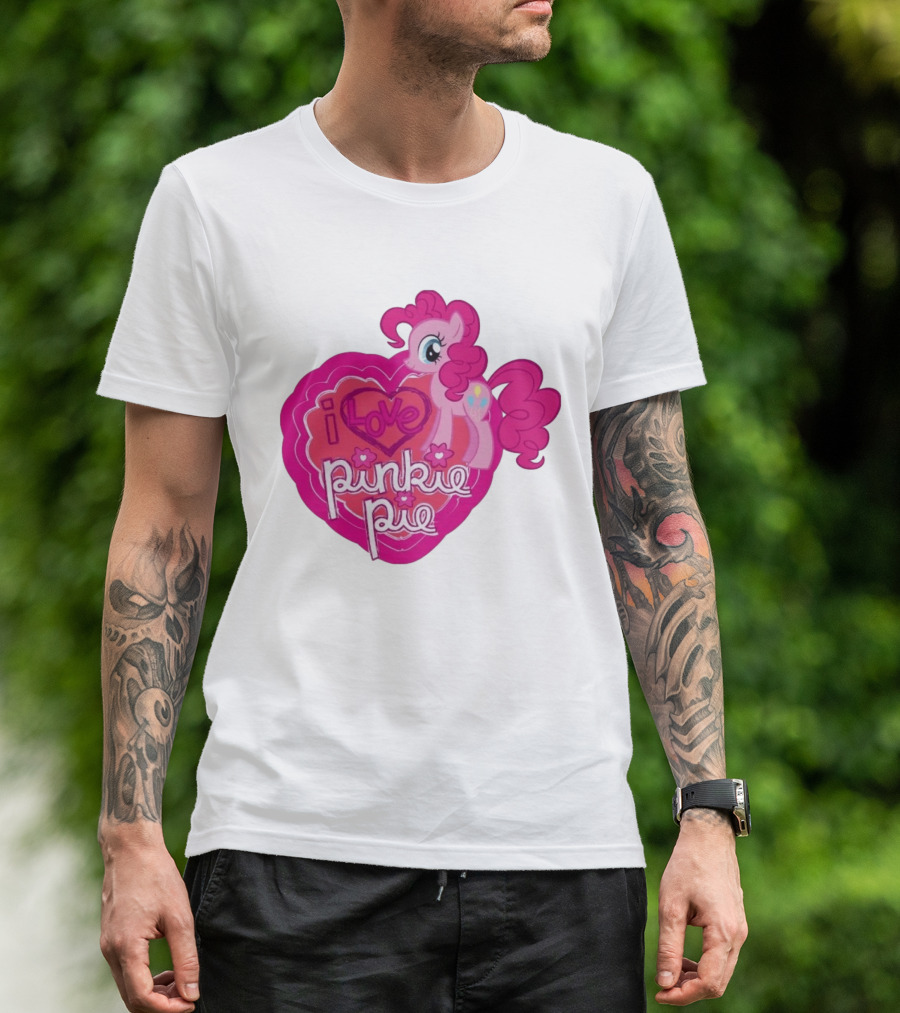 I Love Pinkie Pie My Little Pony Friendship Magic Fan Favorite T-Shirt