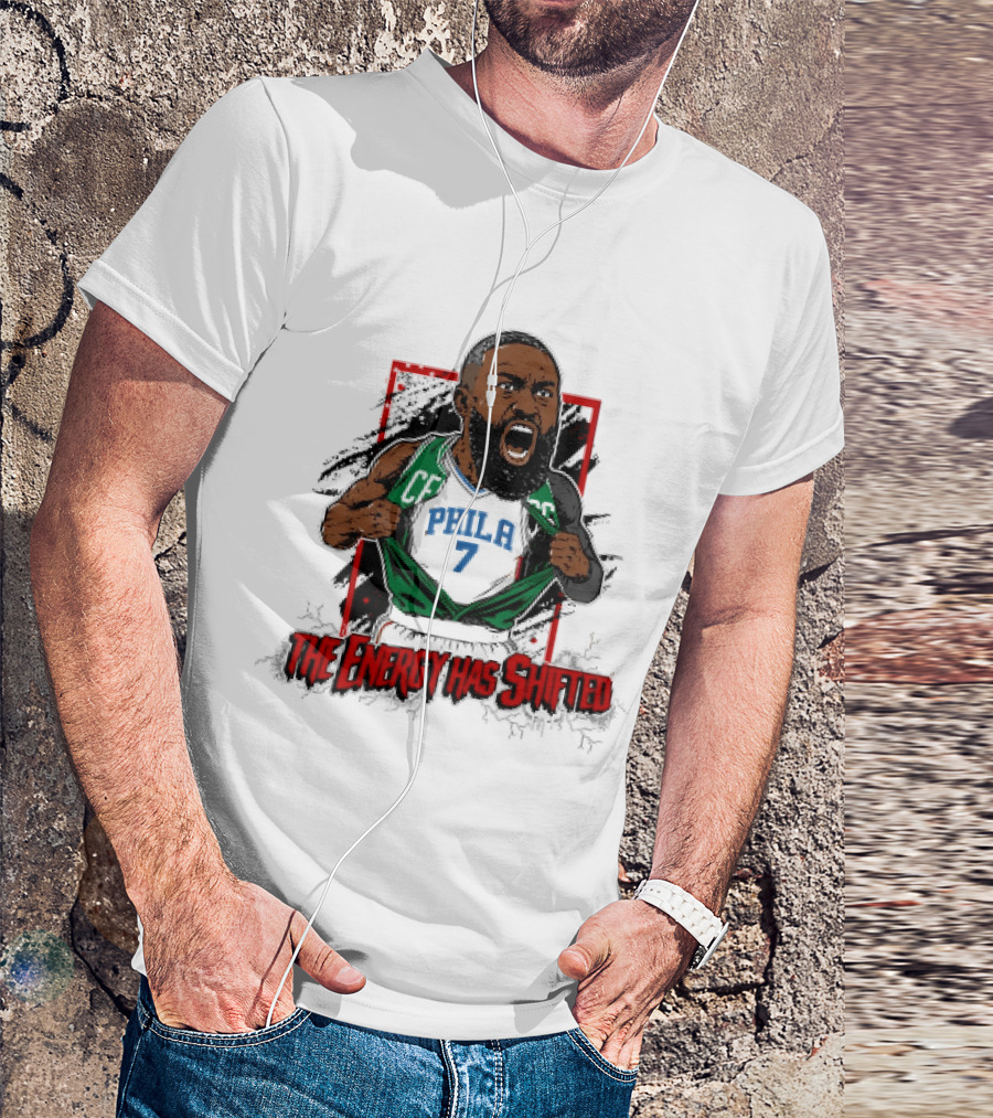 Philadelphia 76ers The Energy Has Shifted Jaylen Brown T-Shirt