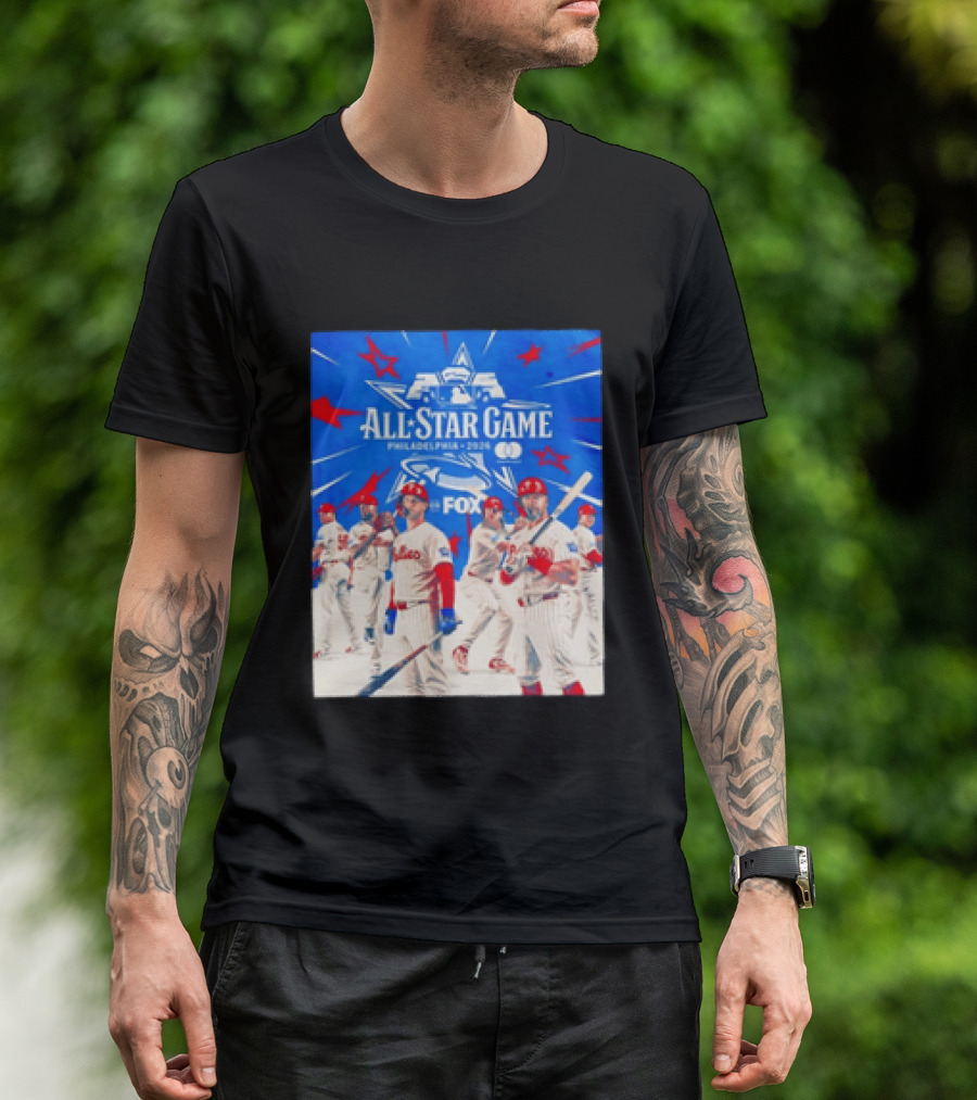 2026 All Star Game Philadelphia Phillies Major League Baseball FOX T-Shirt
