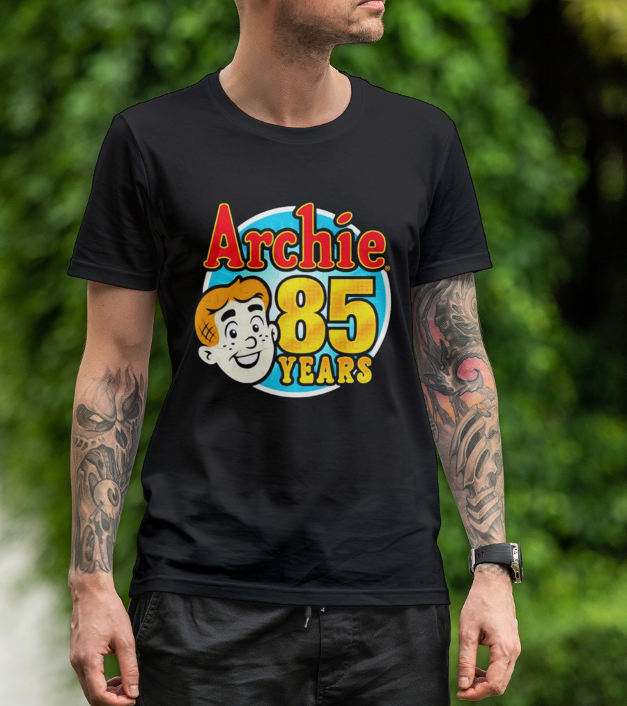 Archie 85 Years Anniversary Comic Book Celebration T-Shirt