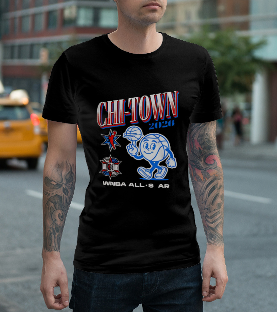 Chi Town 2026 Wnba All Star Game T-Shirt