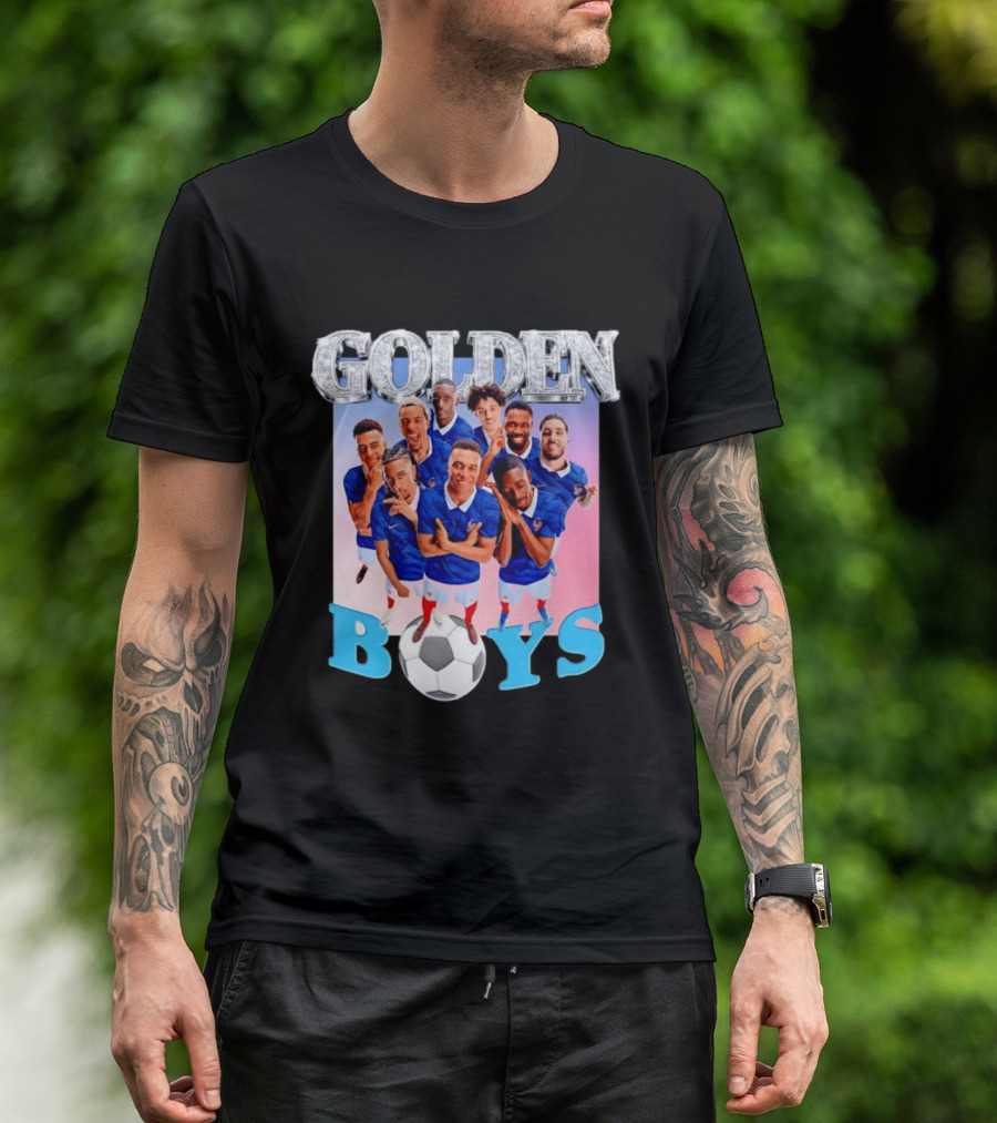 Kylian Mbappe Antoine Griezmann France National Football Team Golden Boys Soccer Players T-Shirt
