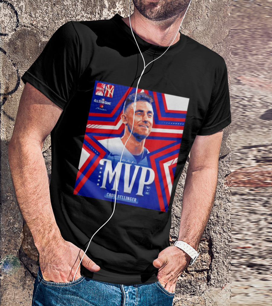 Cody Bellinger MVP 2026 MLB All Star Game Philadelphia Yankees Stars T-Shirt