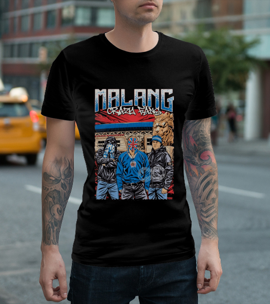 Malang Crazy Fans Stadion Kanjuruhan Arema Football Club T-Shirt