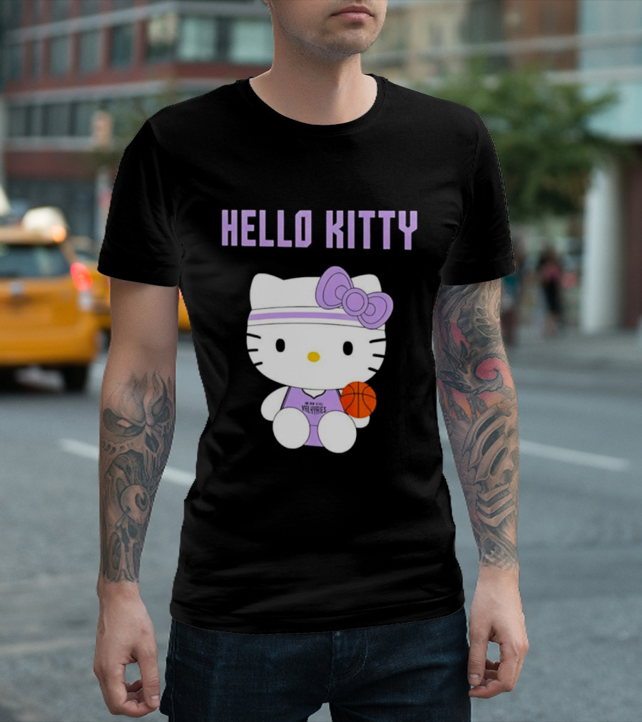 Hello Kitty Basketball Player Golden State Valkyries Collaboration T-Shirt