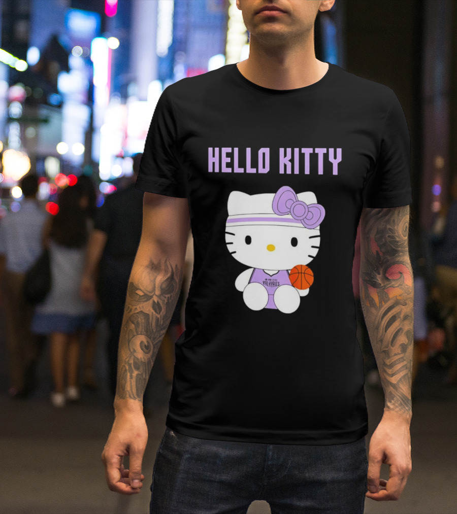 Hello Kitty Basketball Player Golden State Valkyries Collaboration T-Shirt