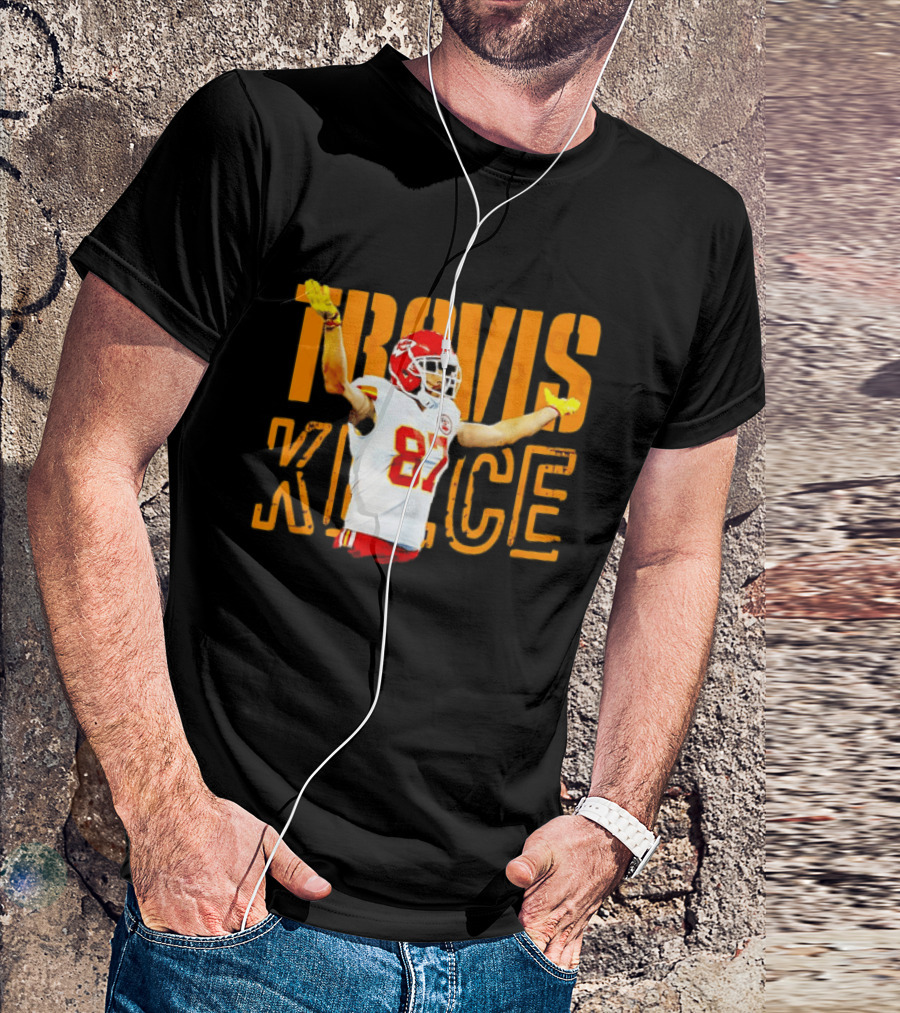 Travis Kelce 87 Kansas City Chiefs Football T-Shirt