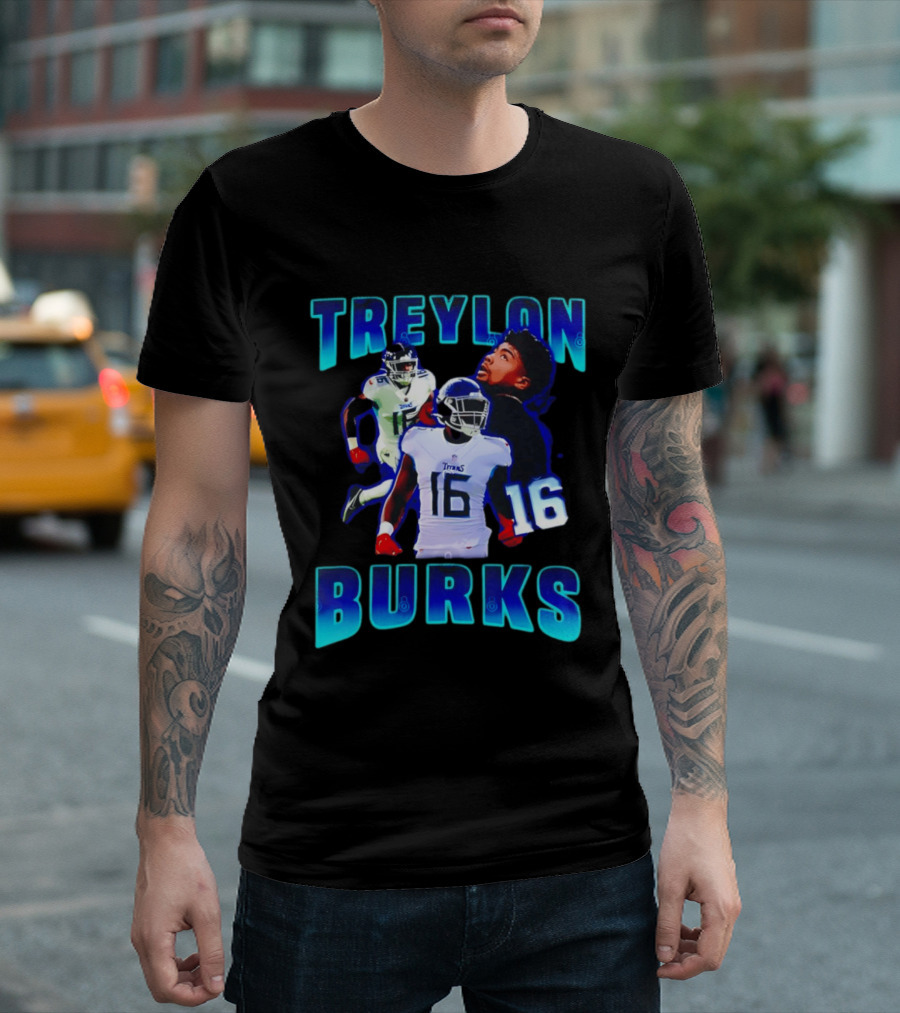 Treylon Burks Titans Football 16 T-Shirt