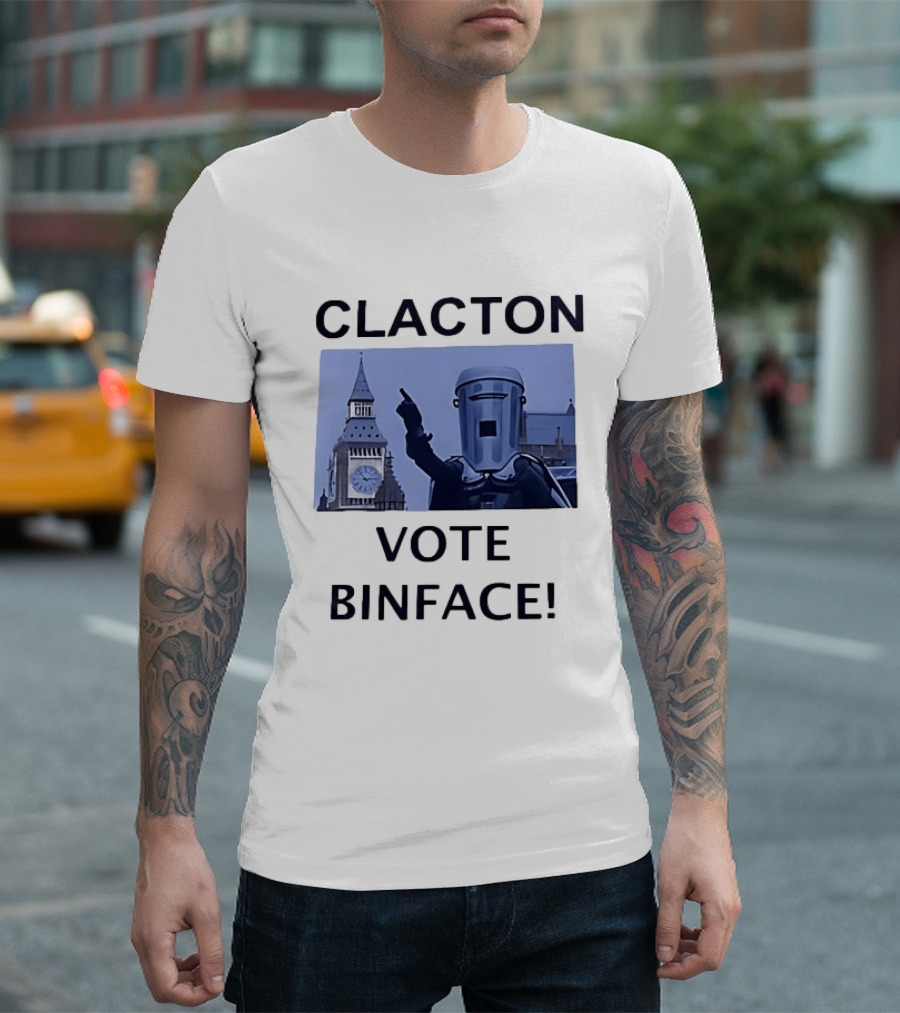 Clacton Count Binface Vote Binface T-Shirt