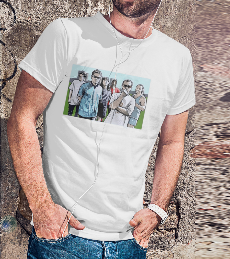 Day One Mo Group Cityscape Custom Printed T-Shirt