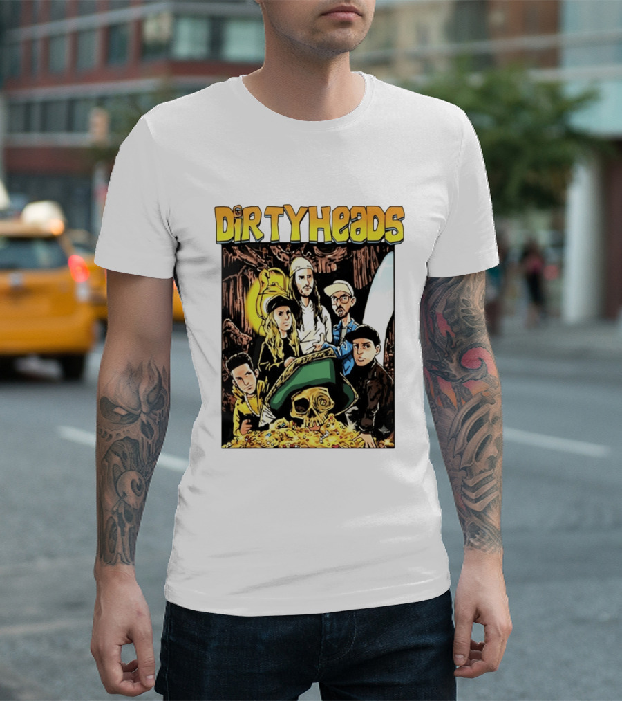 Dirty Heads Goonies Treasure Cave Adventure Tour 2024 T-Shirt