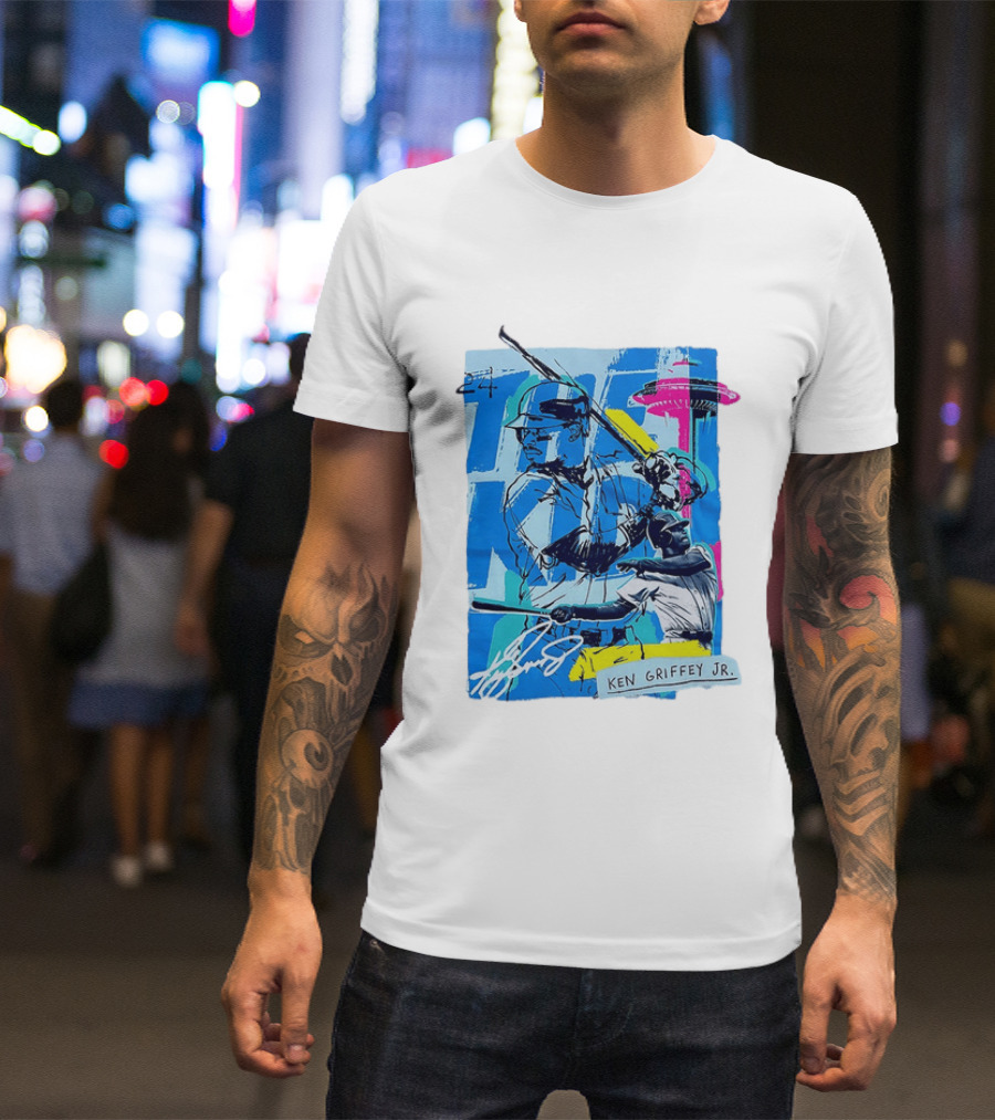 Ken Griffey Jr Seattle Mariners Baseball Legend T-Shirt