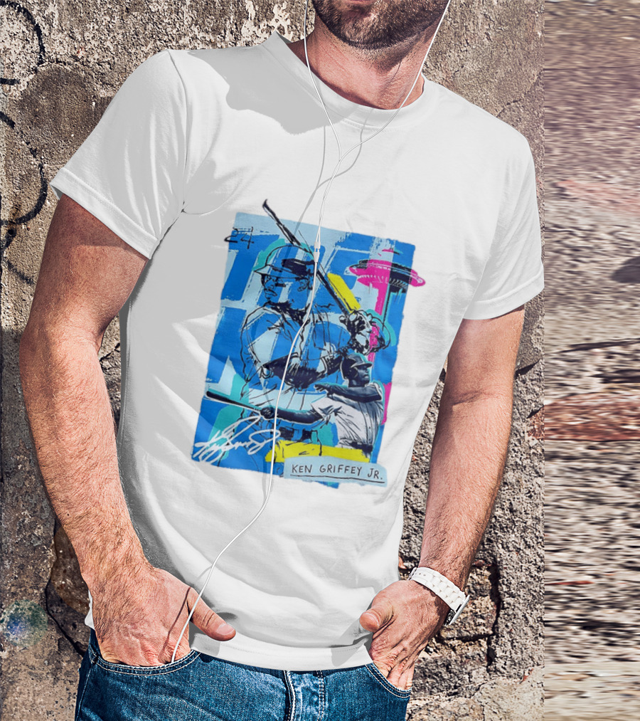 Ken Griffey Jr Seattle Mariners Baseball Legend T-Shirt