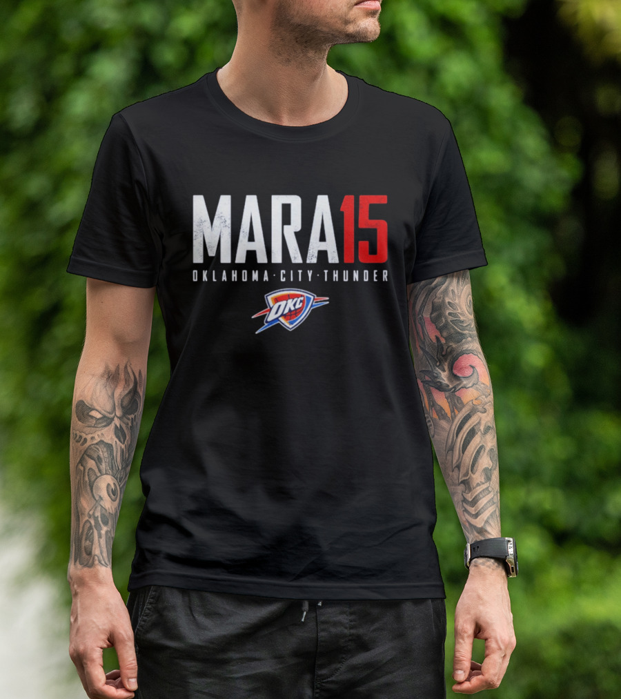 Mara 15 Oklahoma City Thunder OKC T-Shirt