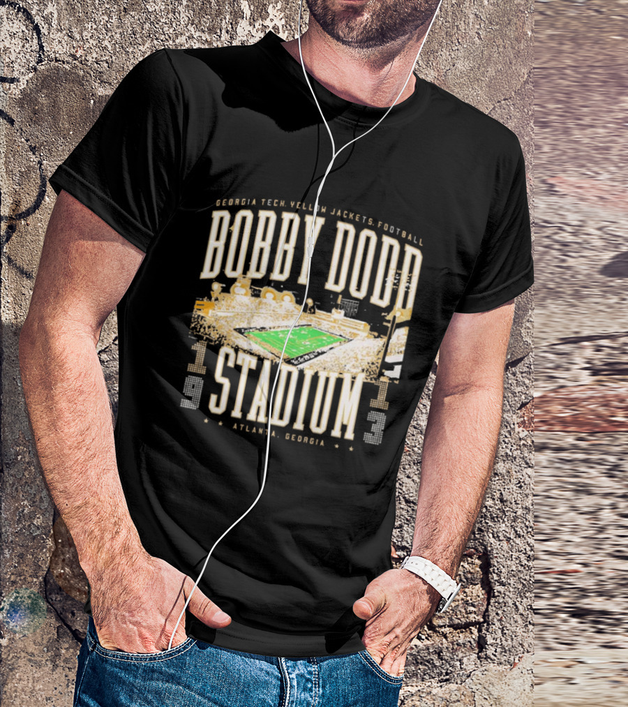 Bobby Dodd Stadium Georgia Tech Yellow Jackets Football Atlanta Georgia 1913 T-Shirt