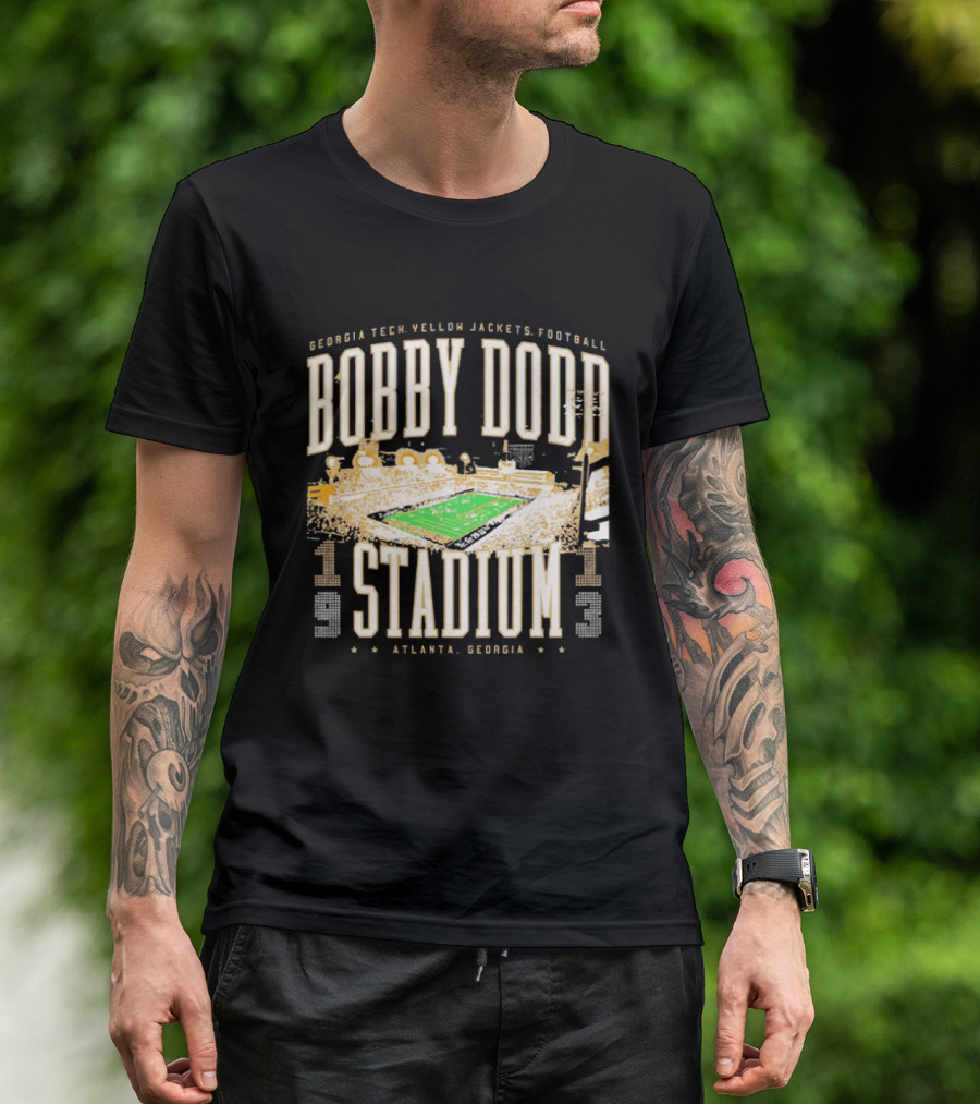 Bobby Dodd Stadium Georgia Tech Yellow Jackets Football Atlanta Georgia 1913 T-Shirt