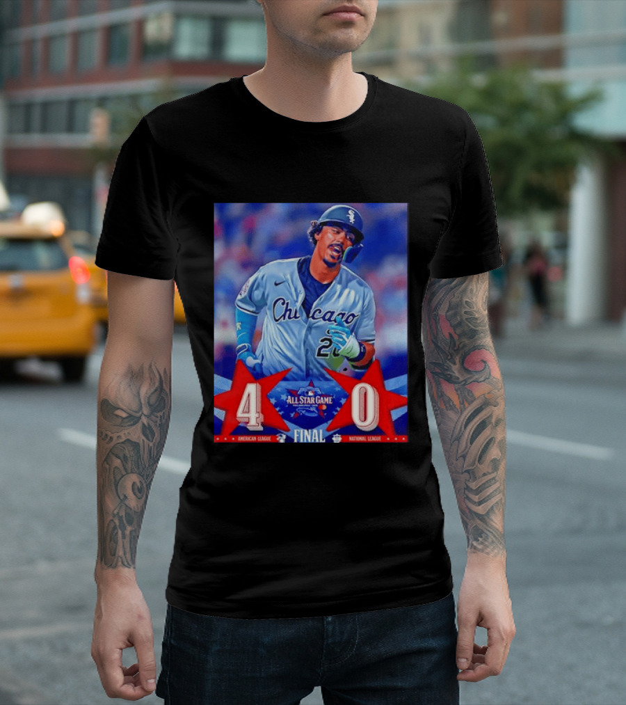 Chicago White Sox 2026 All Star Game American League 4 National League 0 Final Score T-Shirt