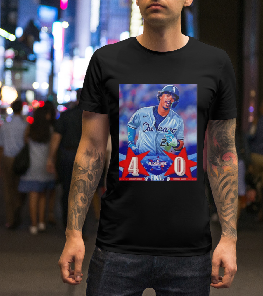 Chicago White Sox 2026 All Star Game American League 4 National League 0 Final Score T-Shirt