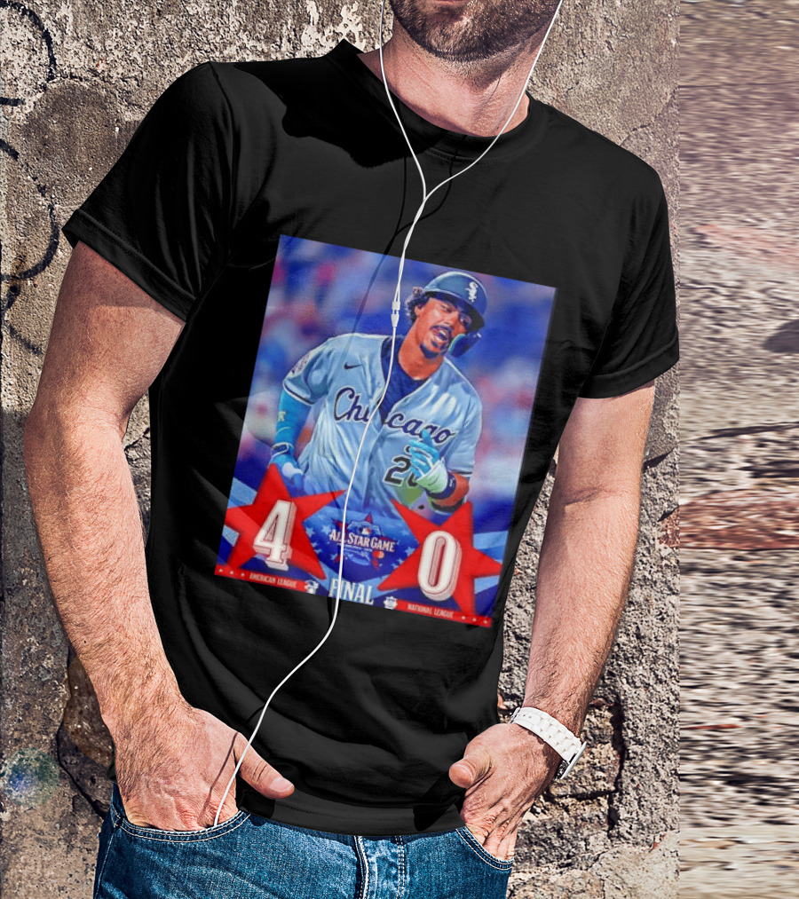 Chicago White Sox 2026 All Star Game American League 4 National League 0 Final Score T-Shirt
