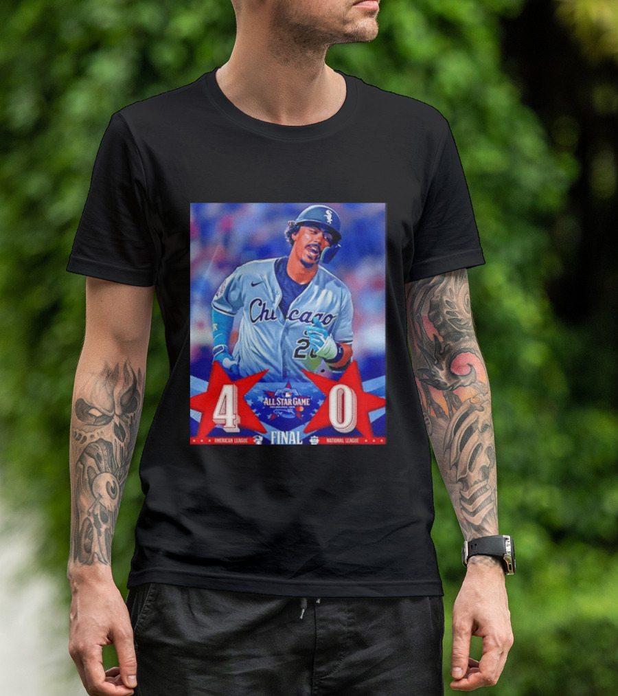 Chicago White Sox 2026 All Star Game American League 4 National League 0 Final Score T-Shirt