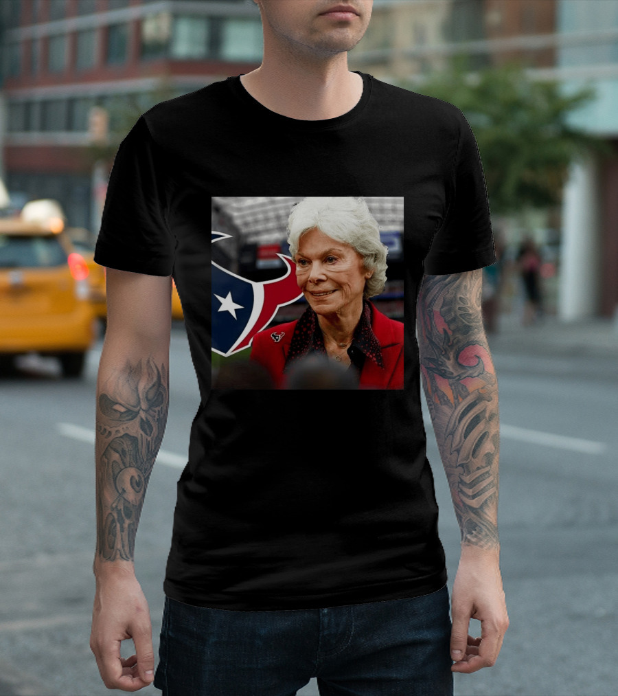 Houston Texans Co Founder Janice McNair Legacy Honored T-Shirt