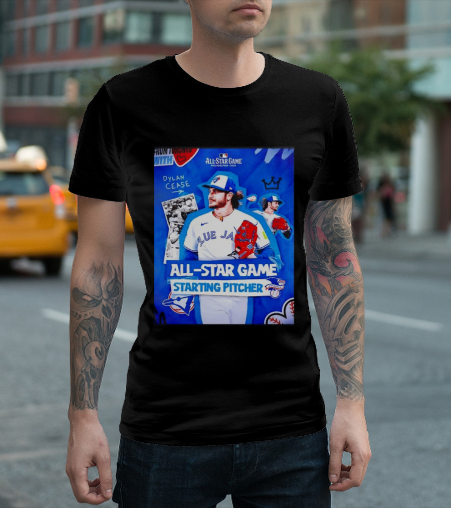 Dylan Cease Blue Jays All Star Game Starting Pitcher Philadelphia 2026 T-Shirt