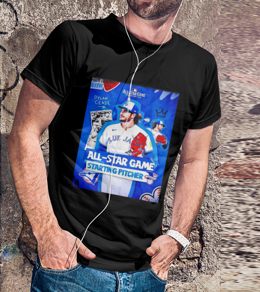 Dylan Cease Blue Jays All Star Game Starting Pitcher Philadelphia 2026 T-Shirt