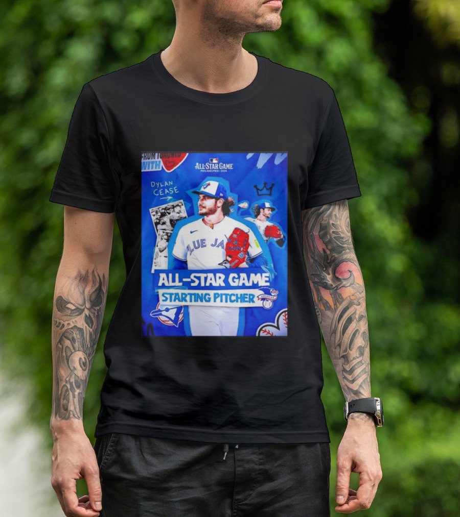 Dylan Cease Blue Jays All Star Game Starting Pitcher Philadelphia 2026 T-Shirt