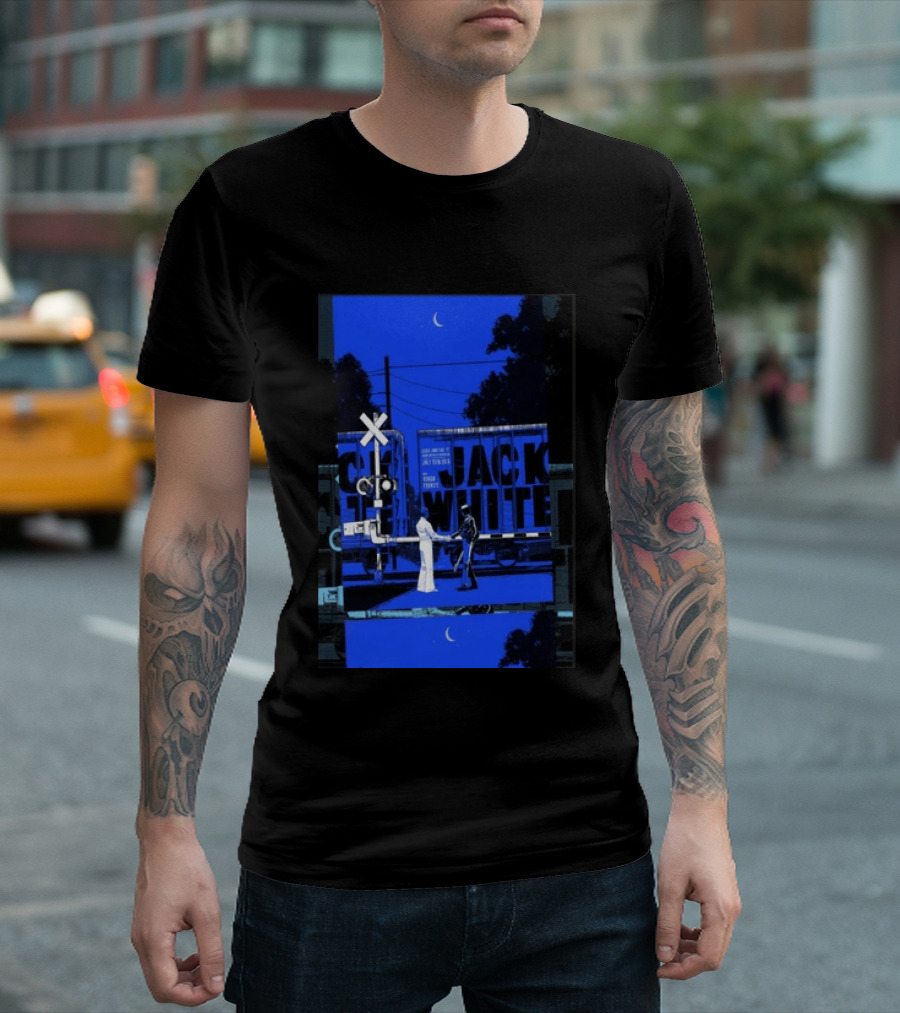 Jack White Jul 15 2026 Toronto Concert Railway Crossing T-Shirt