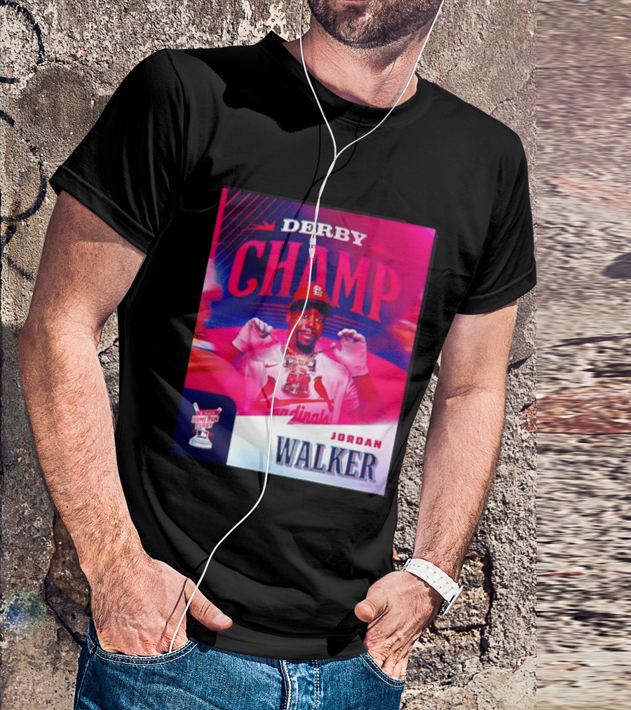 Jordan Walker St Louis Cardinals Home Run Derby Champ 2026 T-Shirt