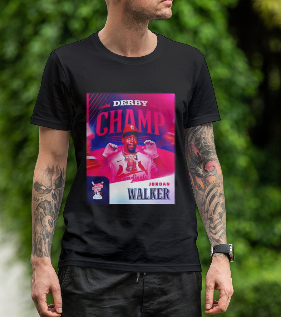 Jordan Walker St Louis Cardinals Home Run Derby Champ 2026 T-Shirt