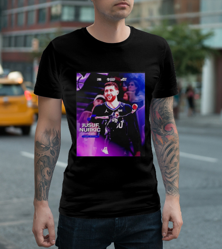 Jusuf Nurkić NBA Utah Jazz Contract 2 Years 22 Million T-Shirt