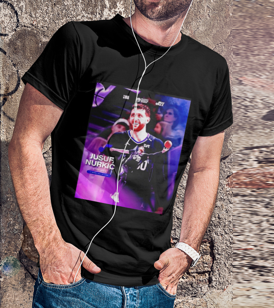Jusuf Nurkić NBA Utah Jazz Contract 2 Years 22 Million T-Shirt