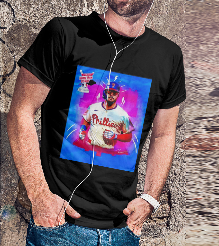 Philadelphia Phillies Kyle Schwarber 2024 Mobile Home Run Derby Highlights T-Shirt