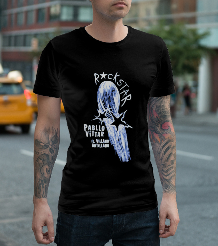 Rockstar Pabllo Vittar Ft. Villano Antillano T-Shirt