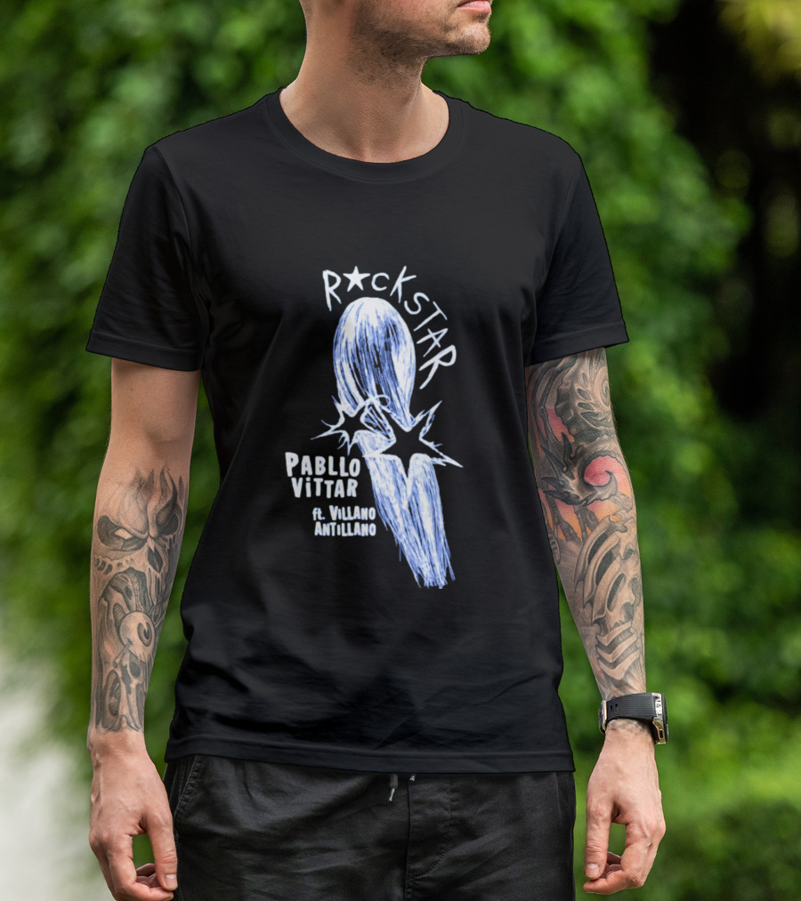 Rockstar Pabllo Vittar Ft. Villano Antillano T-Shirt