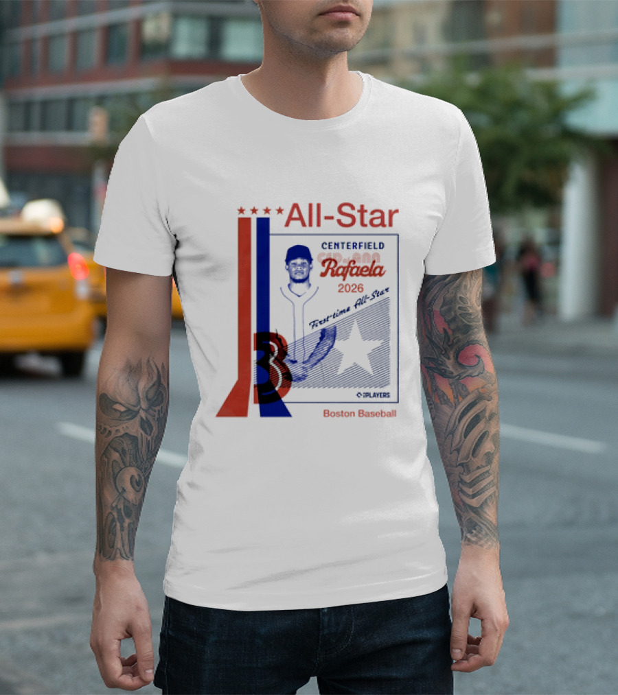 Ceddanne Rafaela Centerfield Boston Red Sox All Star 2026 T-Shirt