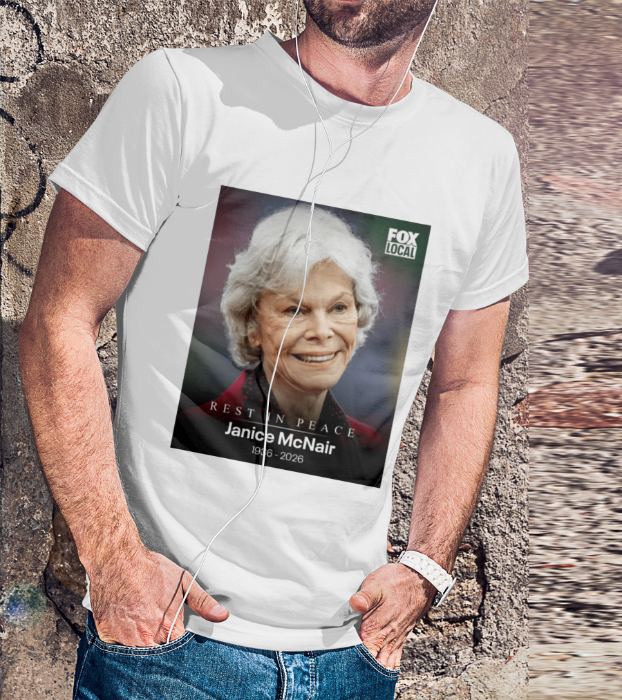 Rest In Peace Janice McNair 1936 2026 FOX Local Memorial T-Shirt