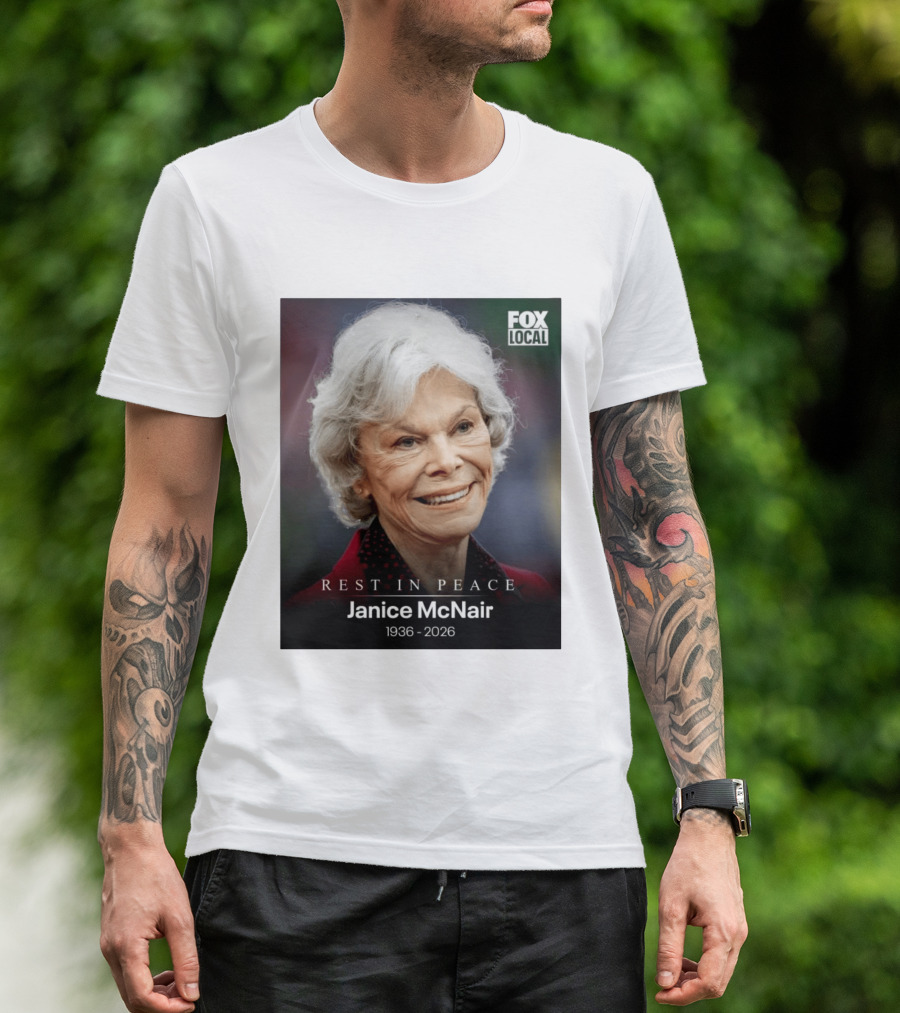 Rest In Peace Janice McNair 1936 2026 FOX Local Memorial T-Shirt