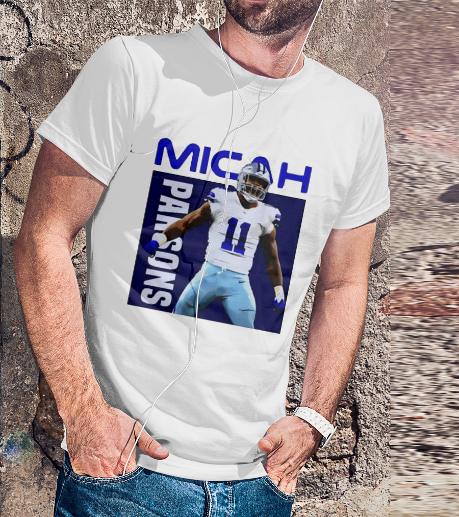 Micah Parsons Dallas Cowboys Number 11 NFL Football Star T-Shirt