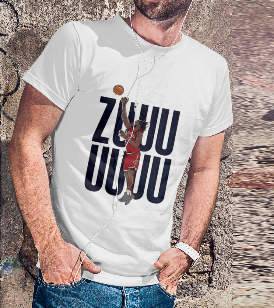 St John's Red Storm Zuby Ejiofor Basketball Caricature T-Shirt