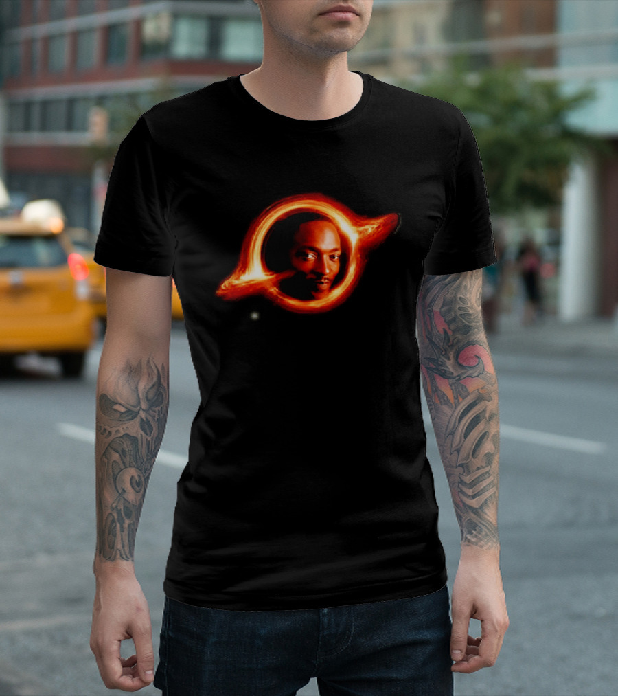 Anthony Mackie Black Hole Son Meme Actor Image T-Shirt